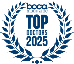 BOCA Magazine Top Doctors 2025 Logo